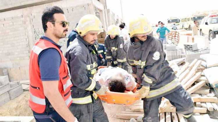 നി​ർ​മാ​ണ​ത്തി​നി​ടെ കെ​ട്ടി​ടം ത​ക​ർ​ന്ന്​ ഒ​രു മ​ര​ണം