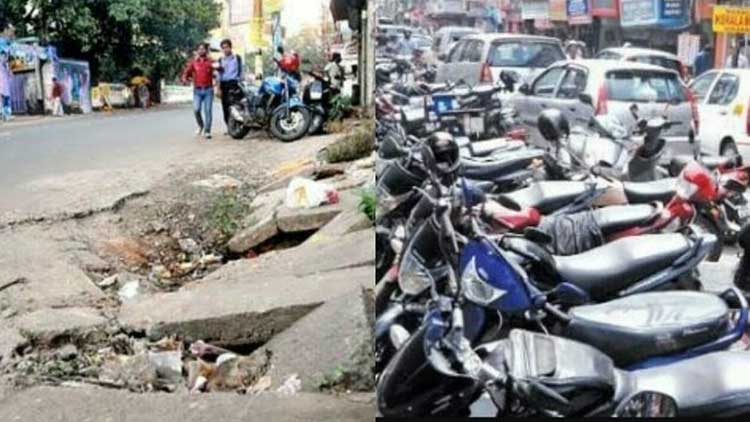 നടപ്പാത കൈയേറുന്നവർക്കെതിരെ നടപടി വേണമെന്ന് മനുഷ്യാവകാശ കമീഷൻ