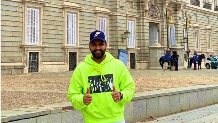 എൽക്ലാസി​കോക്ക്​ കയ്യടിക്കാൻ ഹിറ്റ്​മാൻ ബെർണബ്യൂവിലുണ്ടാകും