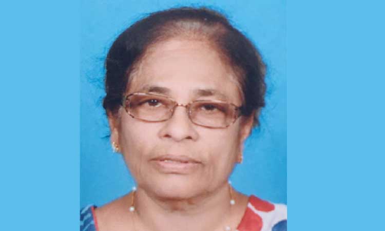 ഹ​മ​ദി​ലെ മു​ൻ​സ്​​റ്റാ​ഫ്​ ന​ഴ്​​സ്​ റോ​സ​മ്മ വ​ർ​ഗീ​സ്​ നി​ര്യാ​ത​യാ​യി