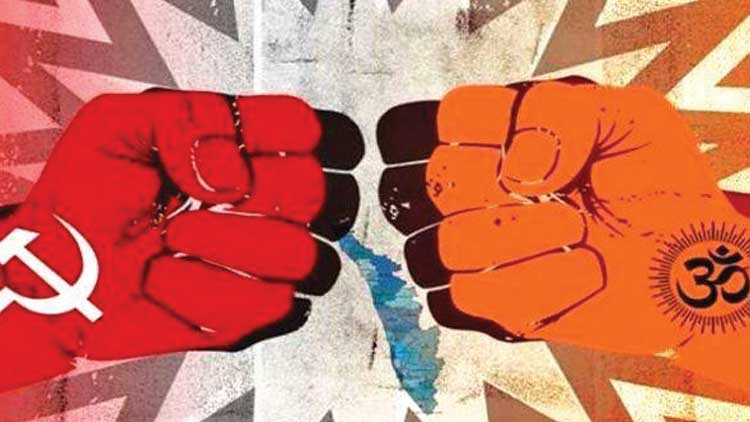 പ​ന്ത​ള​ത്ത്​ ആ​ർ.​എ​സ്.​എ​സ്-​സി.​പി.​എം സം​ഘ​ർ​ഷം; മൂ​ന്നു​പേ​ർ​ക്ക്​ പ​രി​ക്ക്​