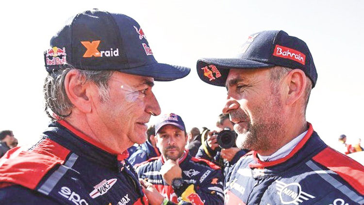 ദാ​ക്ക​ർ റാ​ലി​: ചാ​മ്പ്യ​ൻ പട്ടമണിഞ്ഞ്​ കാ​ർ​ലോ​സ്​ സൈ​ൻ​സ്​