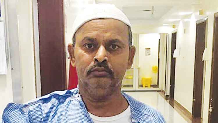 ജോലിക്കിടെ വീണ്​ പരിക്കേറ്റ ബിഹാർ സ്വദേശി അഞ്ചു മാസമായി ആശുപത്രിയിൽ