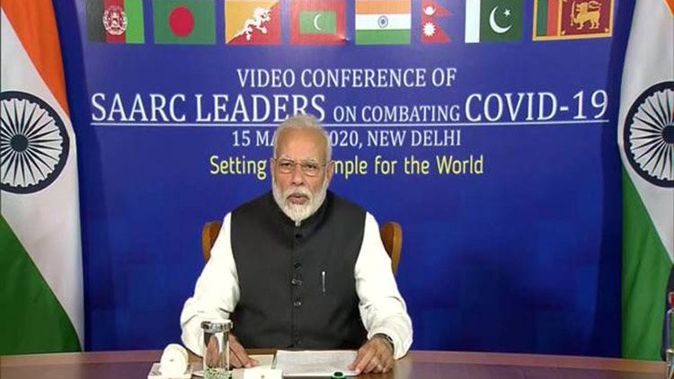 കോവിഡ്​ പ്രതിരോധത്തിന്​ പ്രത്യേക ഫണ്ട്​; അനുകൂല പ്രതികരണവുമായി സാർക്ക്​ രാഷ്​ട്രങ്ങൾ