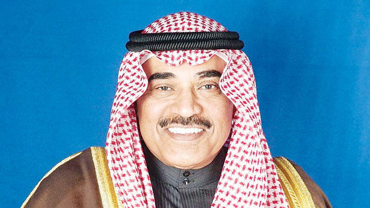 ശൈഖ്​ സബാഹ്​ ഖാലിദ്​ അസ്സബാഹ്​ കുവൈത്ത്​ പ്രധാനമന്ത്രി