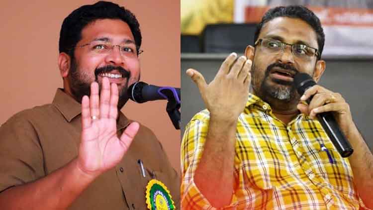 മുഖ്യമന്ത്രിയുടെ വാർത്ത സമ്മേളനവും സ്പ്രിംഗ്ലറും ; വാക്​പോരുമായി ബെന്യാമിനും ശബരീനാഥനും