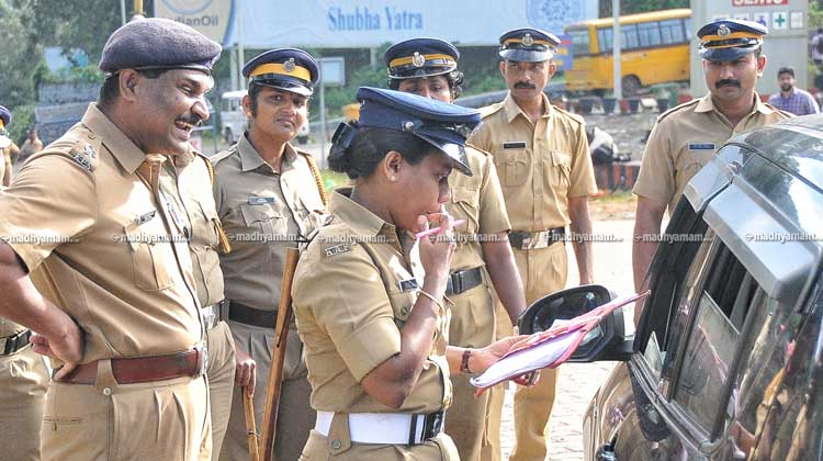 sabarimala security Checking-kerala news
