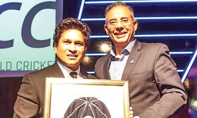 സചിൻ തെണ്ടുൽകർ ഐ.സി.സിയുടെ ഹാൾ ഓഫ് ഫെയിം പട്ടികയിൽ