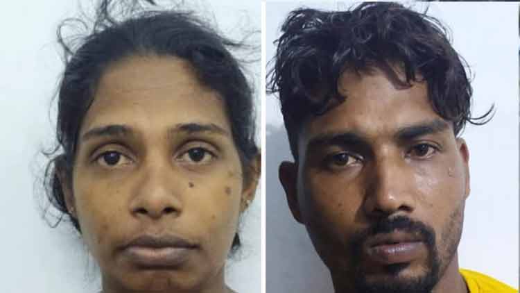 വീട്ടുജോലിക്കിടെ മോഷണം; യുവതിയും ക്രിമിനൽ കേസ് പ്രതിയായ കാമുകനും അറസ്റ്റിൽ