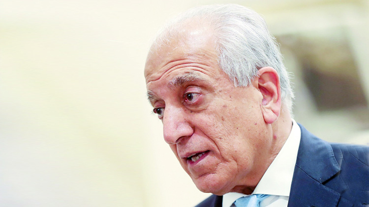 താ​​​ലി​​​ബാ​​​ൻ-​​​അ​​​മേ​​​രി​​​ക്ക സ​​​മാ​​​ധാ​​​ന ച​​​ർ​​​ച്ച: അ​​​മേ​​​രി​​​ക്ക​​​ൻ ദൂ​​​ത​​​ൻ വീ​​ണ്ടും ദോ​​​ഹ​​​യി​​​ൽ