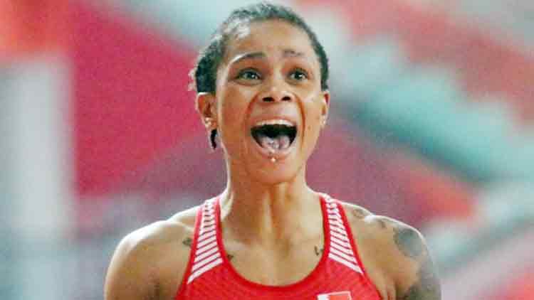 ബ​ഹ്​​റൈ​ൻ താ​രം സ​ൽ​വ ഇൗ​ദ്​ നാ​സ​ർ  ബി.​ബി.​സി​യു​ടെ  വ​നി​ത പ​ട്ടി​ക​യി​ൽ