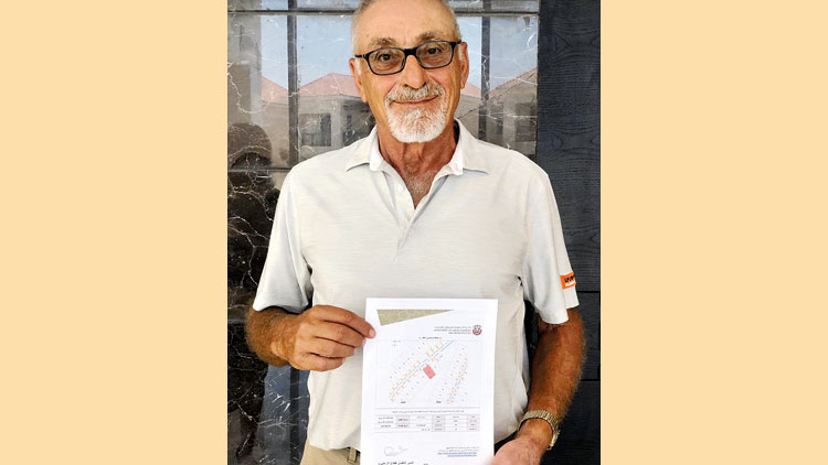 അ​ബൂ​ദ​ബി​യി​ൽ വ​സ്​​തു സ്വ​ന്ത​മാ​ക്കി​യ ആ​ദ്യ വി​ദേ​ശി​യാ​യി ഫ​ല​സ്​​തീ​നി