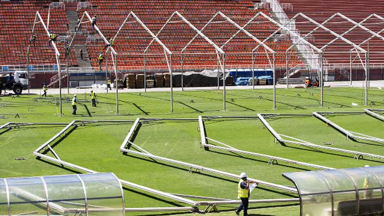 സാ​വോ​പോ​ളോ​ സ്​റ്റേഡിയവും ഇ​നി ആ​ശു​പ​ത്രി