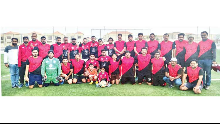 സൗ​ഹൃ​ദ ഫു​ട്‌​ബാ​ള്‍ മ​ത്സ​രം: ടീം ​മീ​ഡി​യ പ്ല​സ് ജേ​താ​ക്ക​ള്‍