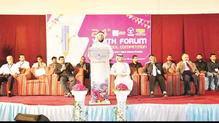 യൂ​ത്ത് ഫോ​റം ഇ​ൻ​റ​ര്‍ സ്കൂ​ള്‍ കോം​പ​റ്റീ​ഷ​ന്‍സ്:  എം.​ഇ.​എ​സ് ഇ​ന്ത്യ​ൻ സ്കൂ​ൾ ചാ​മ്പ്യ​ന്മാ​ര്‍