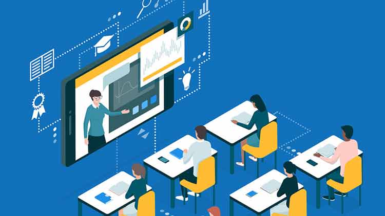 ഫീ​സ​ട​ക്കാ​ത്ത വി​ദ്യാ​ർ​ഥി​ക​ളെ  ഇ-​ലേ​ണി​ങ്ങി​ൽ​നി​ന്ന്​ അ​ക​റ്റി​നി​ർ​ത്തി വി​ദ്യാ​ല​യം