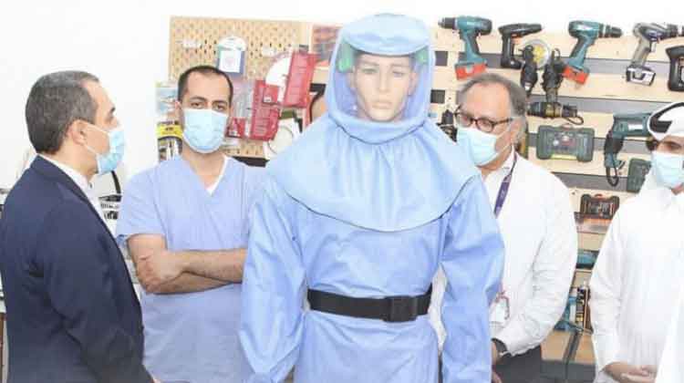 ആരോഗ്യ പ്രവർത്തകർക്കായി സയൻറിഫിക്് ക്ലബിെൻറ ശ്വസനയന്ത്രം