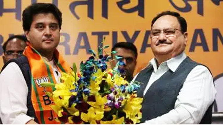 മോദിക്ക്​ സ്​തുതി, കോൺഗ്രസിന്​ വിമർശനം; പുതിയ സിന്ധ്യ ഇങ്ങനെ