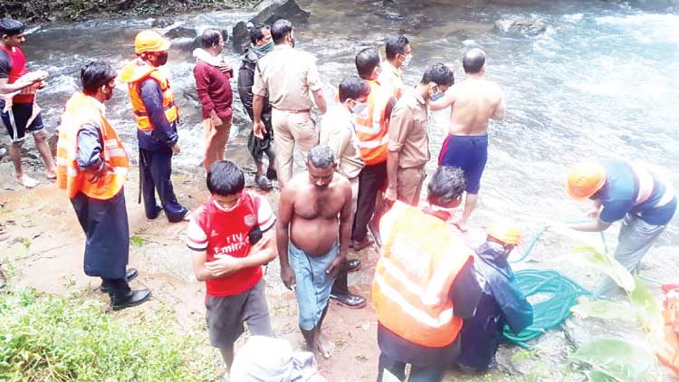 58കാരനെ കാണാതായി വാണിമേൽ പുഴയിൽ തിരച്ചിൽ