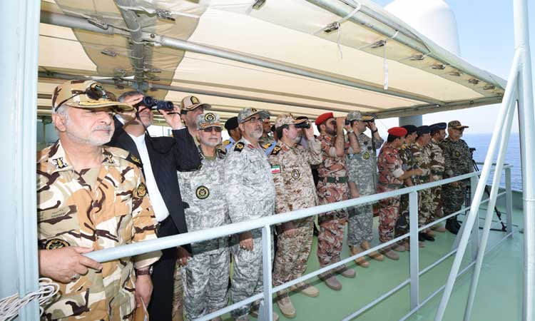 ഒ​മാ​ൻ-​ഇ​റാ​ൻ സം​യു​ക്ത  നാ​വി​കാ​ഭ്യാ​സം സം​ഘ​ടി​പ്പി​ച്ചു