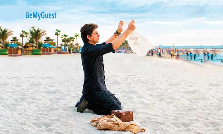 വ​രൂ, എ​െ​ൻ​റ അ​തി​ഥി​യാ​വൂ... ദു​ബൈ​യി​ലേ​ക്ക്​ ക്ഷ​ണി​ച്ച്​ വീ​ണ്ടും ഷാ​രൂ​ഖ്​