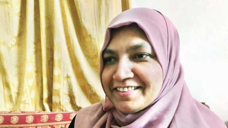 കത്തെഴുതി കഥാകാരിയായ ഷമീമ വളപട്ടണം