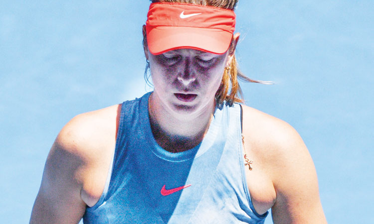 വിംബ്​ൾഡൺ: ഷറപോവ പിന്മാറി