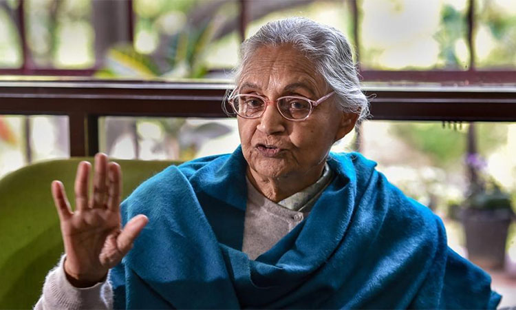 ഈസ്​റ്റ്​ ഡൽഹിയിൽ നിന്നും ഷീലാ ദീക്ഷിത്​ മത്സരിക്കണമെന്ന്​ കോൺഗ്രസ്​