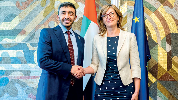 അ​സ്​​ഥി​ര​ത സൃ​ഷ്​​ടി​ക്കു​ന്ന​ത്​ മി​ന മേ​ഖ​ല​യു​ടെ വി​ക​സ​ന ല​ക്ഷ്യ​ങ്ങ​ൾ ത​ട​യാ​ൻ ശ്ര​മി​ക്കു​ന്ന​വ​   ർ  -ശൈ​ഖ്​ അ​ബ്​​ദു​ല്ല