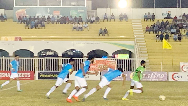 സി​ഫ് ഫു​ട്ബാ​ൾ ടൂ​ർ​ണ​മെൻറ്​ സ​ബീ​ൻ എ​ഫ്.​സി സെ​മി​യി​ൽ