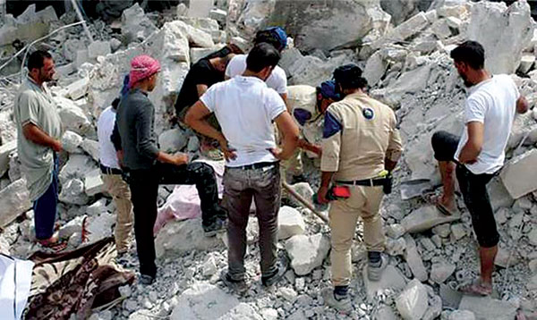 റഷ്യ വ്യോമാക്രമണം തുടരുന്നു; നിരവധി സിവിലിയന്‍മാര്‍ കൊല്ലപ്പെട്ടു