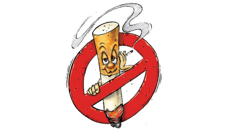 പാര്‍ലമെന്‍റില്‍ പുകവലിക്കാന്‍ രാഷ്ട്രീയം മറന്ന് എം.പിമാര്‍