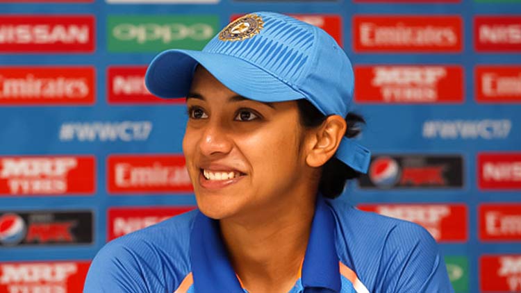 വ​രു​മാ​നം തു​ല്യ​മാ​യി​ട്ടു​മ​തി, തു​ല്യ പ്ര​തി​ഫ​ലം –സ്​​മൃ​തി മ​ന്ദാ​ന