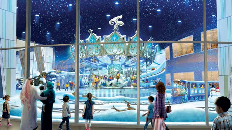 ലോ​ക​ത്തെ ഏ​റ്റ​വും വ​ലി​യ മ​ഞ്ഞു​പാ​ർ​ക്ക്​ അ​ബൂ​ദ​ബി​യി​ൽ നി​ർ​മി​ക്കും