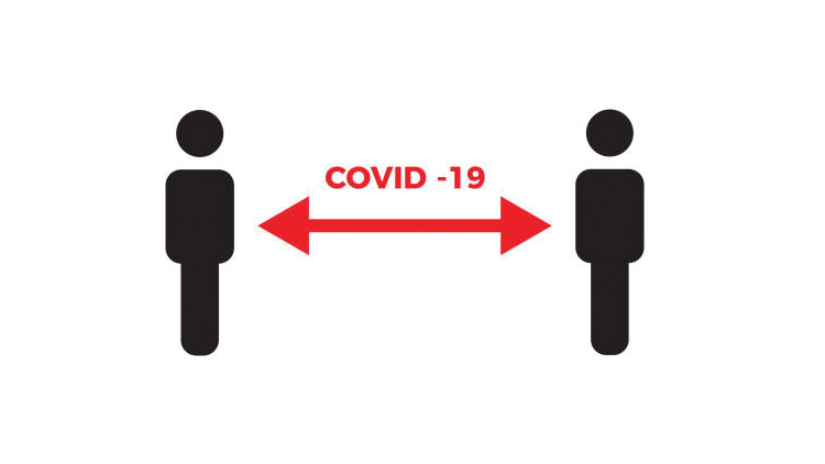 കൊ​റോ​ണ വൈ​റ​സ്​ വ്യാ​പ​നം 20 അ​ടി വ​രെ ആ​കാ​മെ​ന്ന്​ ഗ​വേ​ഷ​ക​ർ