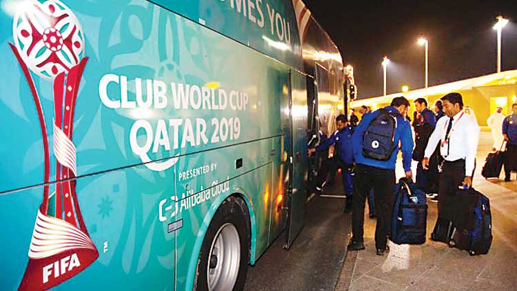 സൗ​ദി ക്ല​ബ്​ അ​ല്‍ ഹി​ലാ​ല്‍ ദോ​ഹ​യി​ലെ​ത്തി