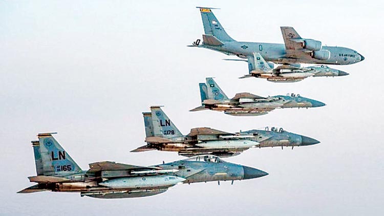 സൗദി –യു.എസ്​ സംയുക്ത സൈനികാഭ്യാസം തുടങ്ങുന്നു