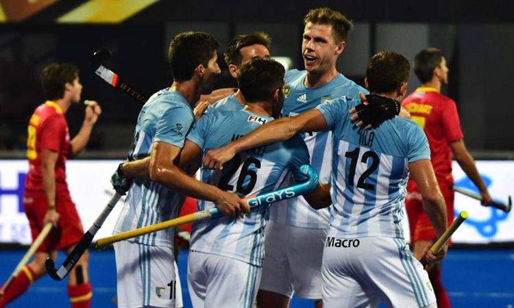ലോകകപ്പ്​ ഹോക്കി: സ്​പെയിനിനെ വീഴ്​ത്തി അർജൻറീന