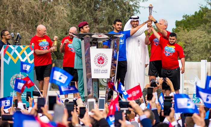 സ്​​പെ​ഷ​ൽ ഒ​ളി​മ്പി​ക്​​സ്​: ദീ​പ​ശി​ഖ തെ​ളി​ഞ്ഞു;  പ്ര​യാ​ണം ഇ​ന്ന്​ തു​ട​ങ്ങും