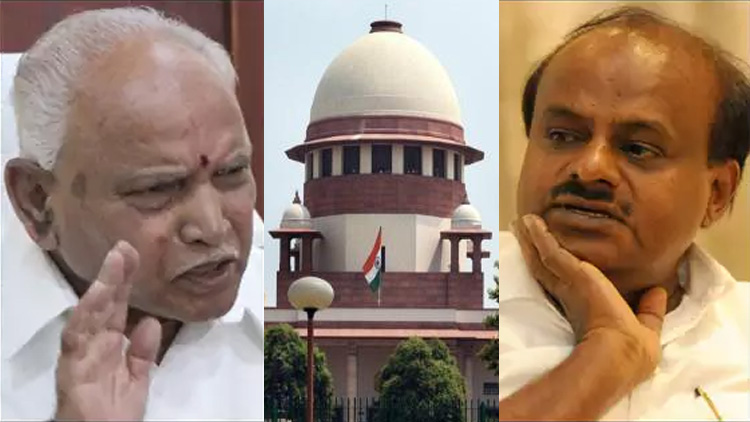 കർണാടക വിമതരുടെ രാജി: നാളെ തീരുമാനമെടുക്കാമെന്ന് സ്പീക്കർ സുപ്രീംകോടതിയിൽ കർണാടക വിമതരുടെ രാജി: നാളെ തീരുമാനമെടുക്കാമെന്ന് സ്പീക്കർ സുപ്രീംകോടതിയിൽ