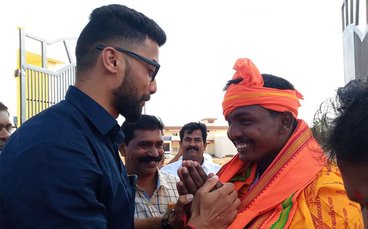 വിദ്വേഷം പ്രചരിപ്പിച്ച്​ അറസ്​റ്റിലായയാൾക്ക്​ സ്വീകരണവുമായി യുവമോർച്ച