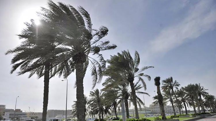 ഖത്തറിൽ ശ​ക്ത​മാ​യ കാ​റ്റി​ന് സാ​ധ്യ​ത; വാ​രാ​ന്ത്യ​രാ​വു​ക​ൾ വി​റ​ക്കും