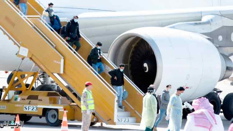 ചൈ​ന​യി​ൽ​നി​ന്ന്​ സൗ​ദി വി​ദ്യാ​ർ​ഥി​ക​ളെ തി​രി​കെ എ​ത്തി​ച്ചു