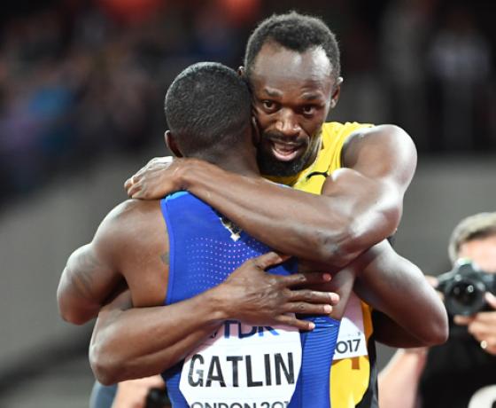 Usain Bolt, Justin Gatlin