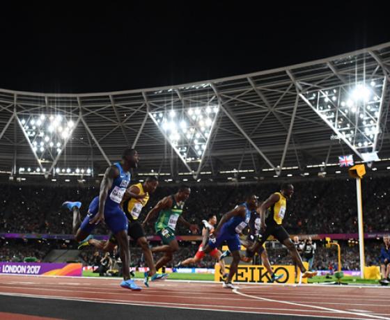 Usain Bolt and Justin Gatlin