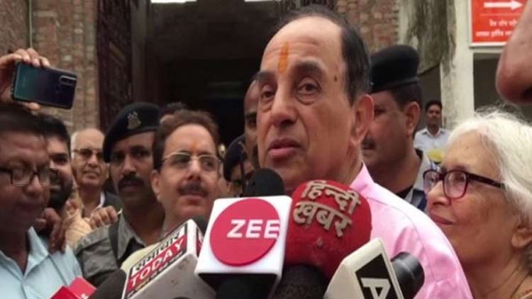 മുസ്​ലിംകളുടെ സ്വത്തവകാശത്തേക്കാൾ വലുതാണ്​ ഹിന്ദുക്കളു​െട മൗലികാവകാശങ്ങൾ - സുബ്രഹ്മണ്യൻ സ്വാമി