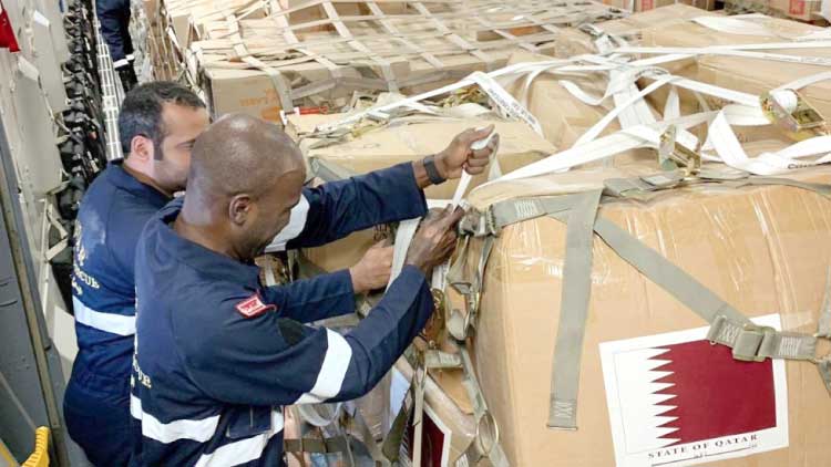 സു​​ഡാ​​നി​​ലെ പ്ര​​ള​​യം: അ​​ഞ്ച്​ മി​ല്യ​ൺ യു.​​എ​​സ്​ ഡോ​​ള​​ർ സ​​ഹാ​​യ​​വു​​മാ​​യി ഖ​​ത്ത​​ർ