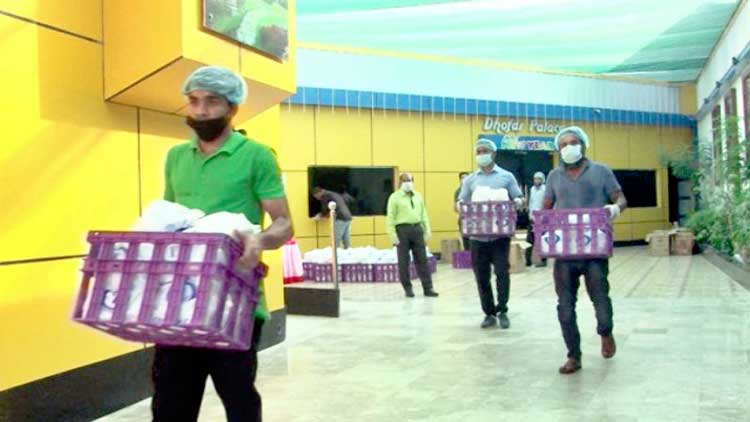 കോ​വി​ഡ്​ നി​യ​ന്ത്ര​ണ​ങ്ങ​ൾ സു​ധാ​ക​ര​െൻറ നോ​മ്പു​തു​റ​ക്ക് ത​ട​സ്സ​മാ​യി​ല്ല