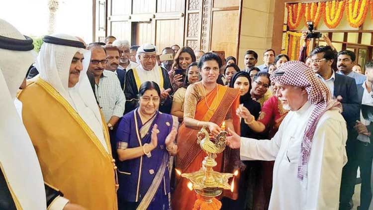 സുഷമ സ്വരാജി​െൻറ വിയോഗ വാർത്തയറിഞ്ഞ്​ വേദനയോടെ ബഹ്​റൈനിലെ ഇന്ത്യൻ സമൂഹം