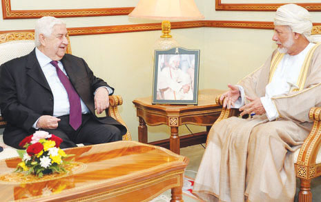 ചരിത്രംകുറിച്ച് സിറിയന്‍  വിദേശകാര്യ മന്ത്രി ഒമാനില്‍